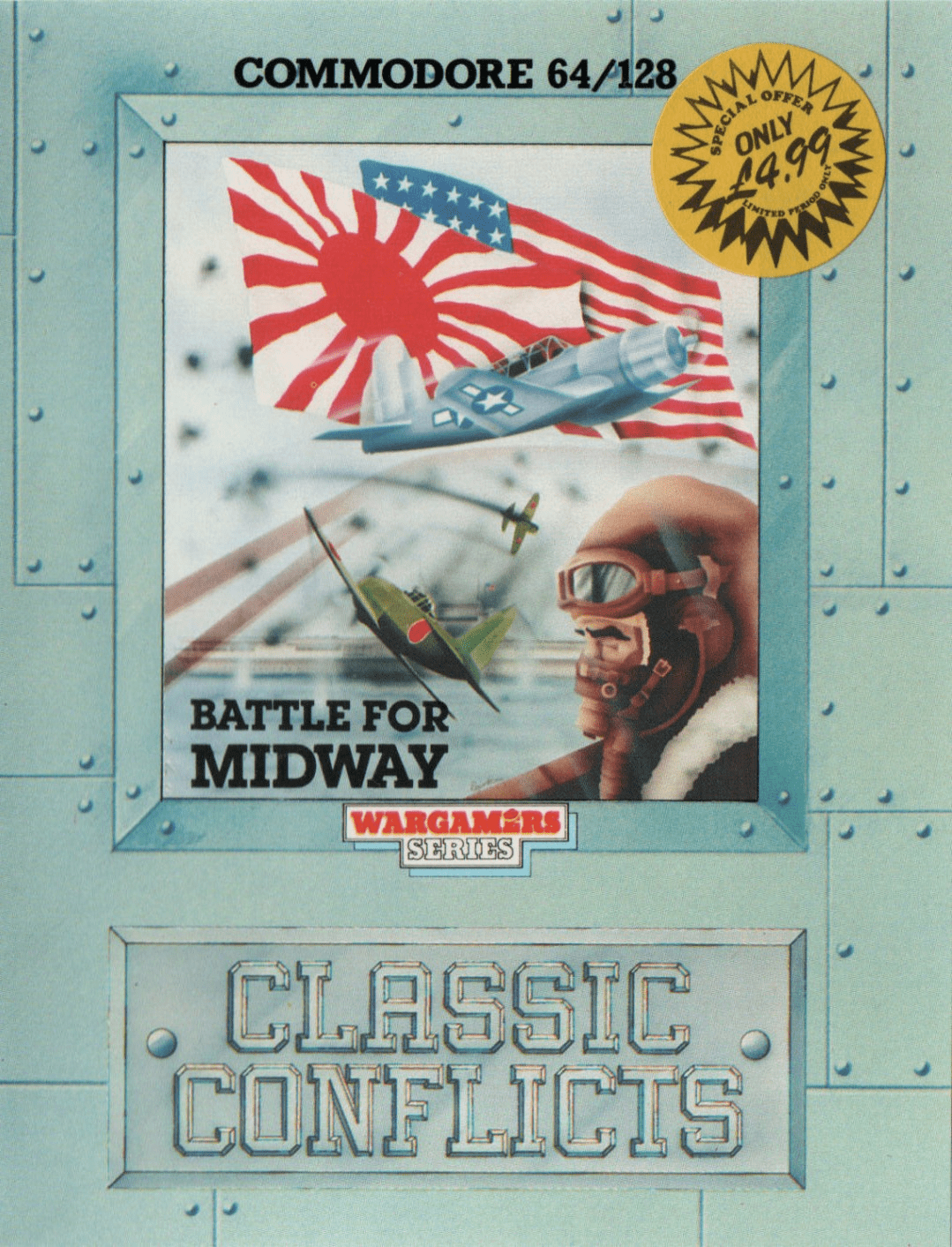 Battle For Midway box art for Commodore 64